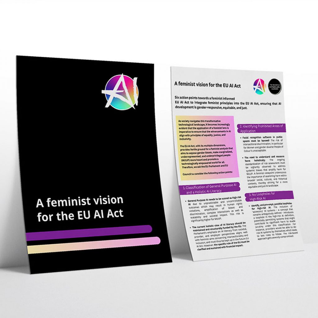 Paper – A Feminist Vision For The AI EU Act – by Alexandra Wudel